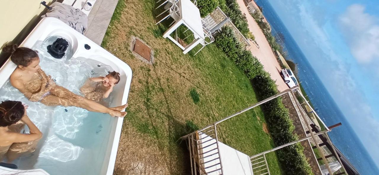 Cluxury-Torre Dei Saraceni Boutique Apt By The Sea Beach, Pool,Private Jacuzzi, Parking Cervo Buitenkant foto