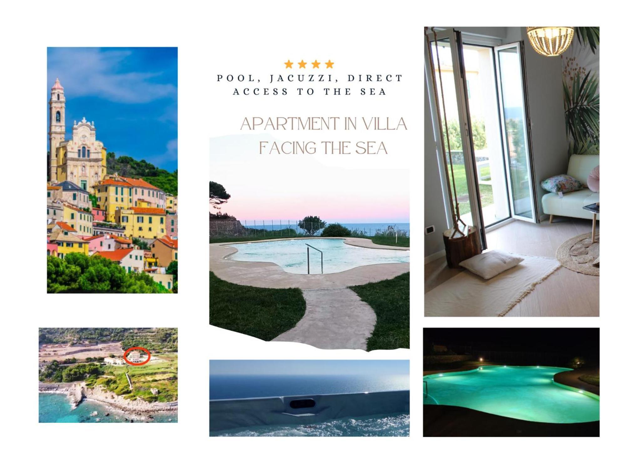 Cluxury-Torre Dei Saraceni Boutique Apt By The Sea Beach, Pool,Private Jacuzzi, Parking Cervo Buitenkant foto
