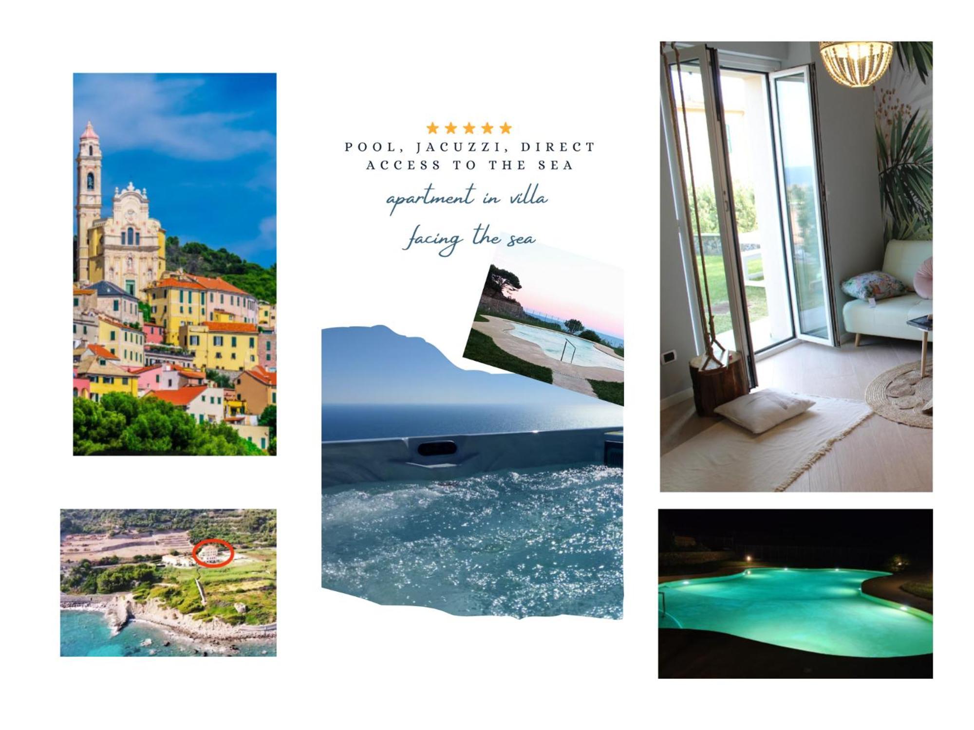 Cluxury-Torre Dei Saraceni Boutique Apt By The Sea Beach, Pool,Private Jacuzzi, Parking Cervo Buitenkant foto